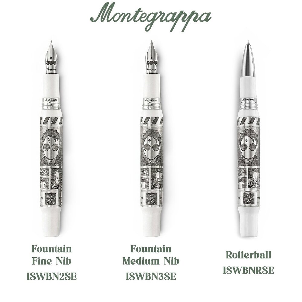 Montegrappa Warner Bros 100th Anniversary Rollerball And Fountain Pen 3 Set